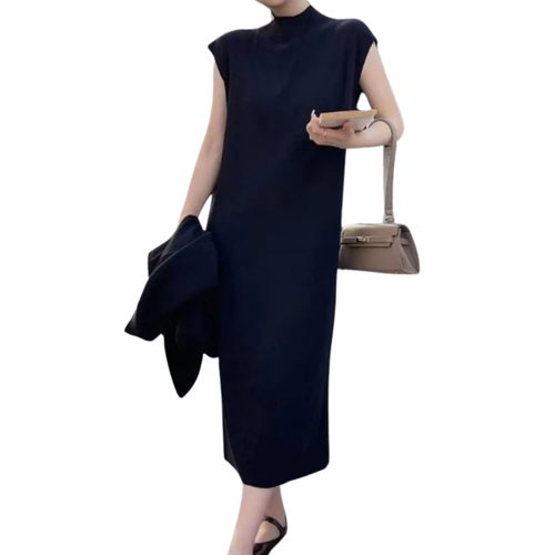 Highneck Shirt Dress